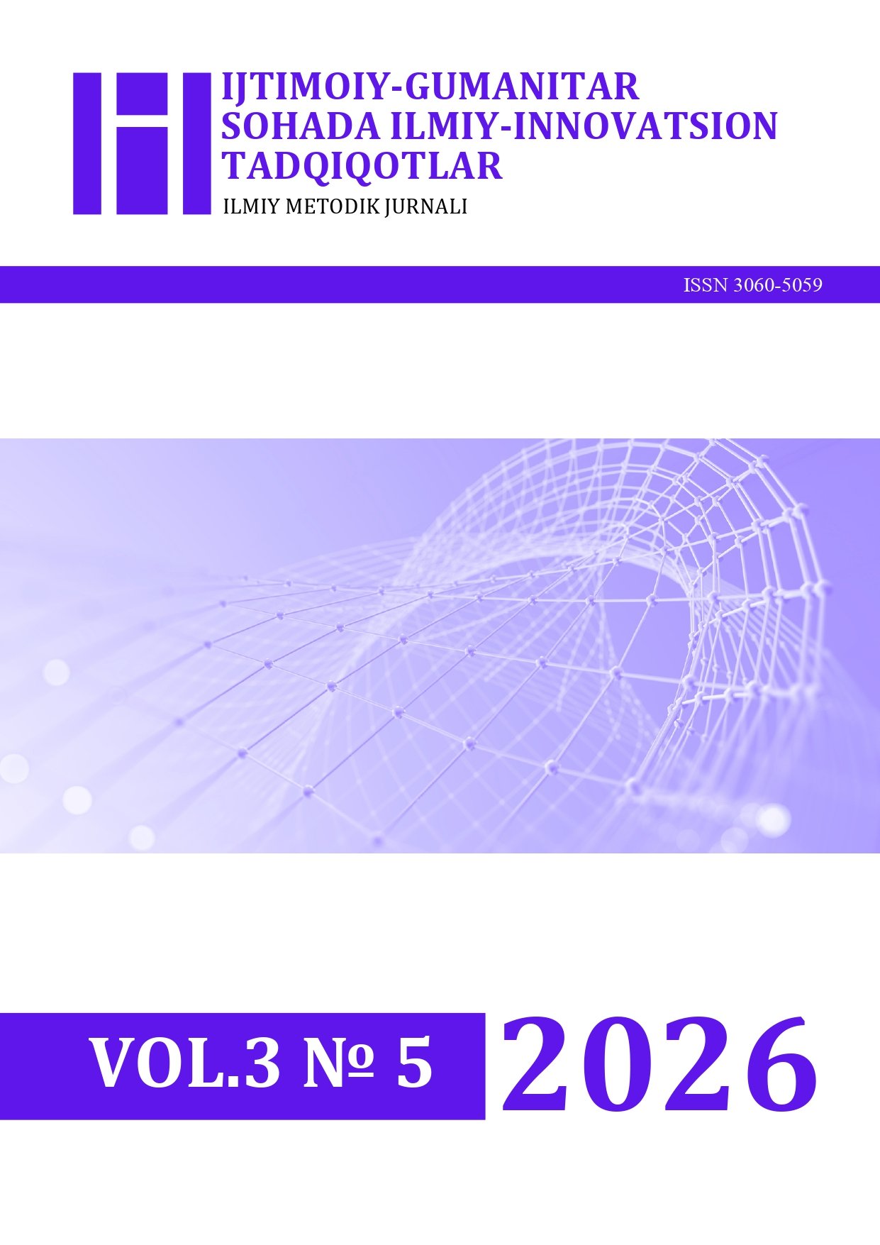 					View Vol. 3 No. 5 (2026): “Scientific and Innovative Research in the Social and Humanitarian Sphere”
				