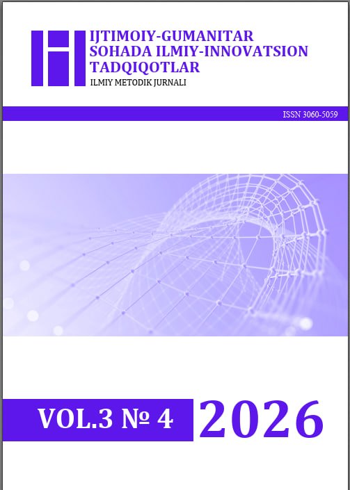 					View Vol. 3 No. 4 (2026): “Scientific and Innovative Research in the Social and Humanitarian Sphere”
				